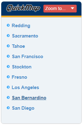 Image of the traffic map Zoom to ... links.